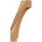 Ekena Millwork 4"W x 16"D x 28"H Imperial Rough Sawn Knee Brace, Western Red Cedar BRC04X16X28IMP00RWR - alternate 1